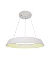 48W LED designer hanglamp, dimbaar - Ø48,5cm, 360 graden, wit, rond, incl. lichtbron