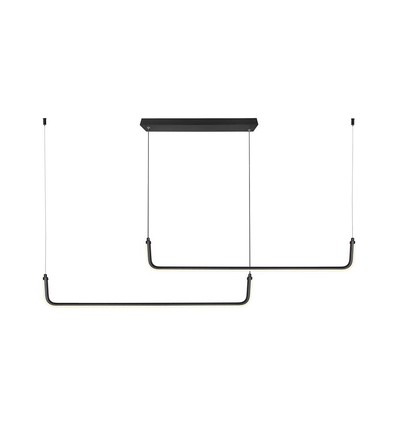 24W LED Hanglamp - Designer, 4000K, Zwart