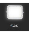 40W LED breedstraler op zonne-energie - IP65, 4000K, incl. zonnepaneel en afstandsbediening