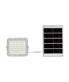 80W Solara LED breedstraler op zonne-energie - 800lm, IP65, 6400K, incl. afstandsbediening en zonnepaneel