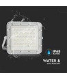 80W LED breedstraler op zonne-energie - 800lm, IP65, 10W zonnepaneel, afstandsbediening, buiten