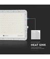 30W LED breedstraler op zonne-energie - 2600lm, IP65, 6400K, incl. zonnepaneel en afstandsbediening, buiten