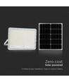 30W LED breedstraler op zonne-energie - 2600lm, IP65, 6400K, incl. zonnepaneel en afstandsbediening, buiten