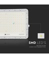 30W LED breedstraler op zonne-energie met afstandsbediening - 2600lm, IP65, 6400K, incl. zonnepaneel en batterij