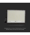 30W LED breedstraler op zonne-energie, 6400K - 2600lm, IP65, incl. zonnepaneel en afstandsbediening, aluminium
