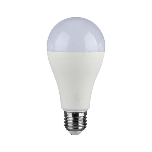 E27 17W LED lamp - A65, warm wit, IP20 binnenshuis