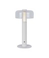 1W LED tafellamp met batterij, wit - Oplaadbaar, 3000K, touch dimbaar, DC 5V