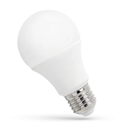 9W E27 LED-lamp - A60, 230V, Spectrum