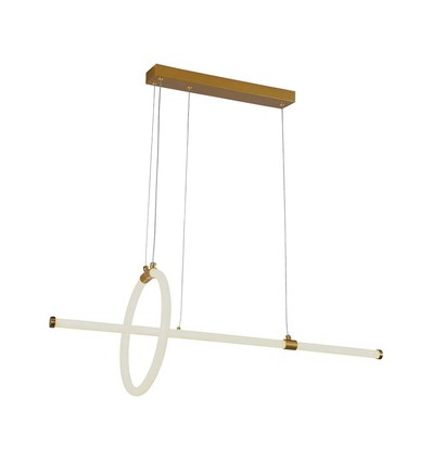 L860xB300 - 3000K, aflakken, goudkleurig, behuizing