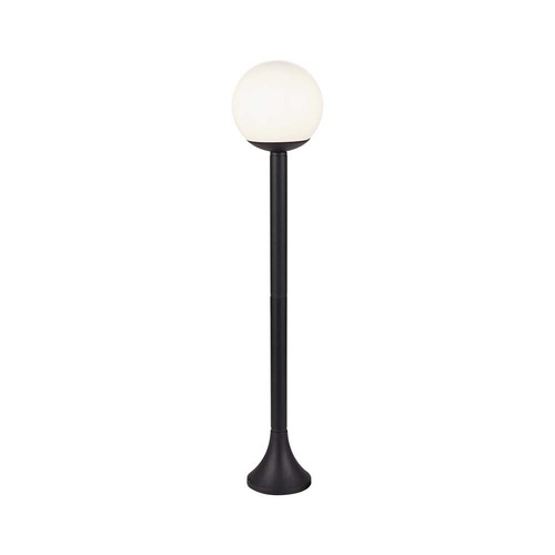 Zwarte tuinlamp - 97cm, IP44 buiten, mat zwart, E27 fitting, zonder lichtbron