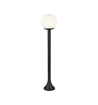 Zwarte tuinlamp - 97cm, IP44 buiten, mat zwart, E27 fitting, zonder lichtbron