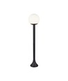 Zwarte tuinlamp - 97cm, IP44 buiten, mat zwart, E27 fitting, zonder lichtbron