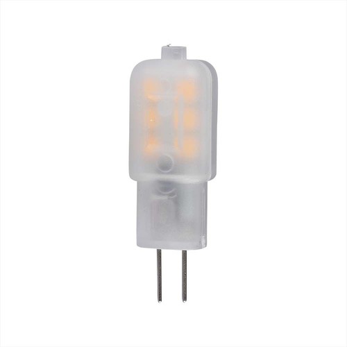 G4 1,1W LED lamp, 12V - Samsung LED chip, 100lm, 300°, kunststof, 5 jaar garantie