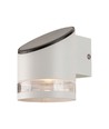 1W Solar wandlamp met sensor - 3000K, IP54, bewegingssensor, warm wit