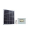 25W Solar LED breedstraler - 550lm, IP65, zwart, afstandsbediening, sensor, buiten