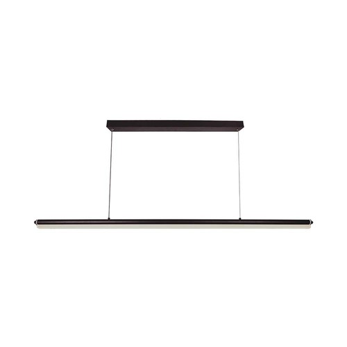 23W LED designer pendellamp / kroonluchter - 2130lm, zwart, rechthoekig, 123x110cm, 4000K, IP20