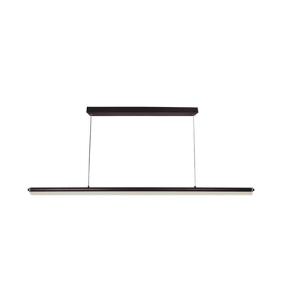 23W LED designer pendellamp / kroonluchter - 2130lm, zwart, rechthoekig, 123x110cm, 4000K, IP20