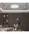 24W LED designer plafondlamp - Ø40cm, 2500lm, 4000K, wit, rond