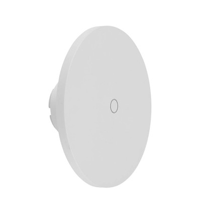 12W LED wandlamp, 3-in-1 CCT dimbaar - 1200lm, IP65, zwart/wit, 16x16cm, incl. lichtbron