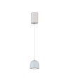 LED hanglamp Ø100 - 3000K, licht wit, behuizing