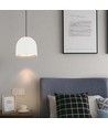 LED hanglamp Ø100 - 3000K, licht wit, behuizing