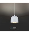 LED hanglamp Ø100 - 3000K, licht wit, behuizing