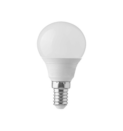 E14 3,7W LED kogellamp - P45, Samsung LED chip, 180°, vervangt 30W