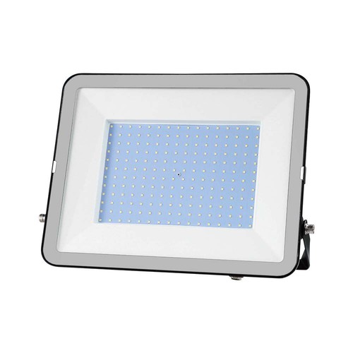 200W LED breedstraler, Samsung LED chip - 185lm/W, IP65, 4000K, zwart, 5 jaar garantie