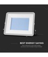 200W LED breedstraler, Samsung LED chip - 185lm/W, IP65, 6500K, zwart, 5 jaar garantie