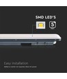 150cm 48W waterdichte complete LED-armatuur - IP65, 6500K