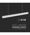 120cm 40W LED lichtlijn - 107lm/W, wit, koppelbaar, IK08, 4000K