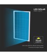 20W LED solar straatverlichting - 2500lm, IP65, 6500K, incl. zonnepaneel en montagebeugel