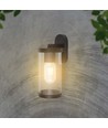 E27 wandlamp met up/down licht - IP44 buiten, mat zwart, exclusief lichtbron