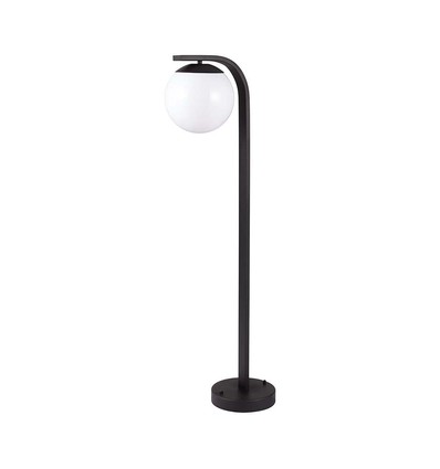 E27 tuinlamp in zwart, 105cm - IP44, klassiek design, aluminium, exclusief lichtbron