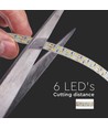 5m 18W/m LED strip, 240 LED per meter - 12V, IP20, 2835 SMD, dimbaar