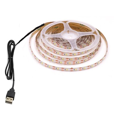3m USB LED-strip voor TV en PC - 60 LED's per meter
