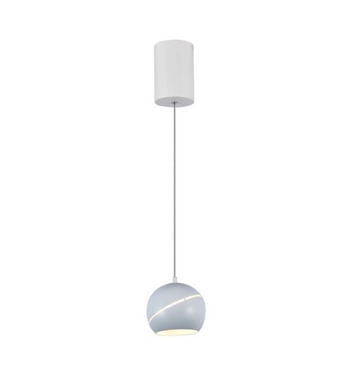 8,5W LED hanglamp - Ø12-18cm, wit, touch on/off, 3000K, incl. lichtbron