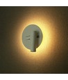 3W + 6W LED hotel wandlamp met leesarm - Wit, 3000K, on/off knoppen, CREE LED