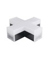 X-connector voor LED lineaire verlichting, zwart - 6500K, IP20, 181x181x58mm