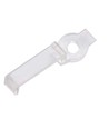 20 stuks heldere montagclips voor LED-strip - 10mm, geschikt voor IP65 strips