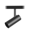 11W ultra-dunne magnetische railspot, 48V - 1300lm, 34°, zwart, 6400K, IP20