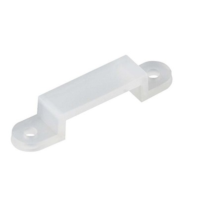 20 stuks siliconen montagclips voor LED-strip - 12mm, geschikt voor IP65 strips