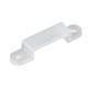 20 stuks siliconen montagclips voor LED-strip - 10mm, geschikt voor IP65 strips