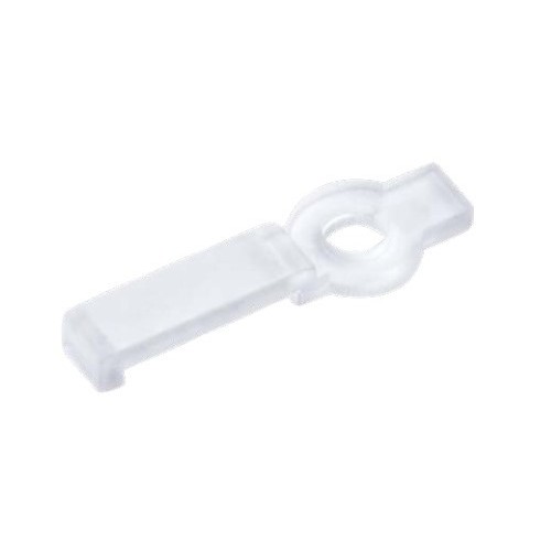 20 stuks transparante bevestigingsclips voor LED-strip - 10mm, geschikt voor IP20 strips