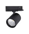 35W LED COB railspot - 3000lm, 4000K, 30 graden, zwart aluminium, IP20