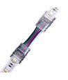 Verbindingsstuk met kabel voor LED-strip - 12mm, RGB+W, IP65, 5V-24V