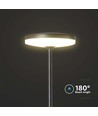 12W LED tuinlamp met prikpen, RA90 - Antraciet, IP65, 4000K, 80cm hoog, 2-in-1 montage