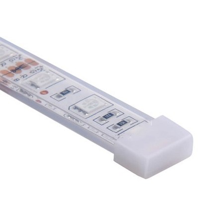 Siliconen eindkap voor LED-strip - 10mm, IP67 & IP68