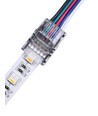 LED-strip connector voor losse draden - 12mm, RGB+W, IP20, 5V-24V