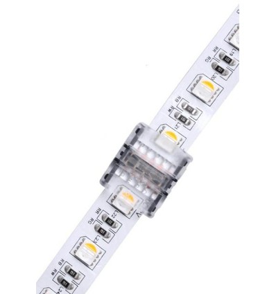 Connector voor LED-strip - 12mm, RGB+W, IP20, 5V-24V